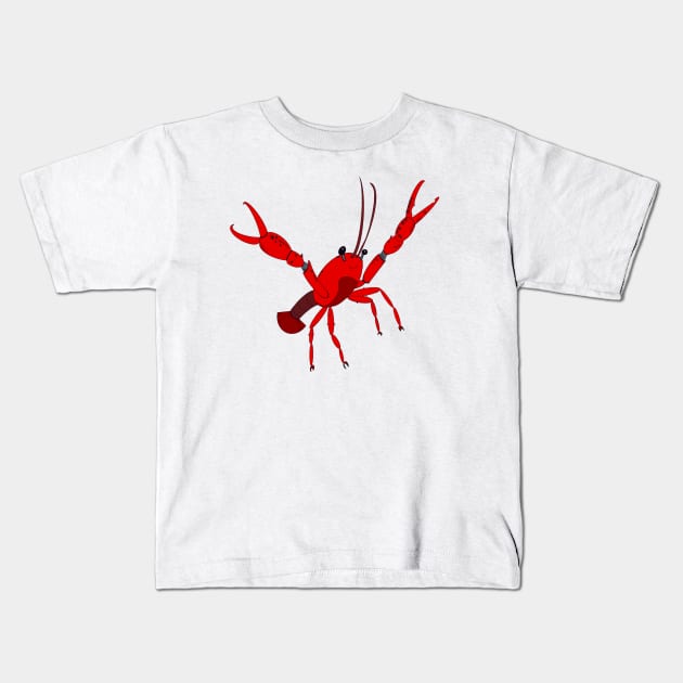 Crawfish Kids T-Shirt by Stephanie Kennedy 